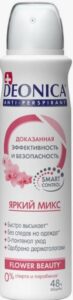 Deonica дезодорант спрей Яркий микс, 150мл.