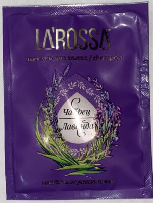 La' Rossa Шампунь для волос Чабрец и Лаванда, 10мл.
