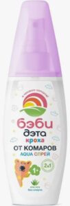 Беби Дэта Аква спрей  Детский 1+ от Комаров 100мл