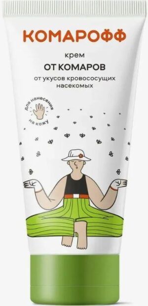 Комарофф Крем от комаров, 100мл.