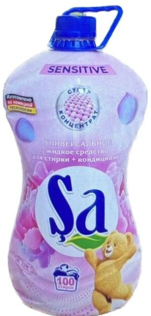 SA гель для стирки+кондиционер Универсальный Sensitive Пэт 5кг