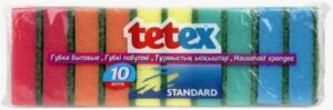 TETEX Губки бытовые Standart (90*60*27) 10шт