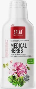 Splat Medical herbs ополаскиватель для полости рта 275мл