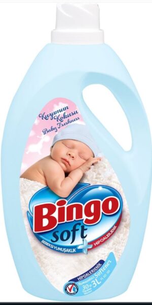 BINGO SOFT Кондиционер для белья Baby Freshness 3000мл
