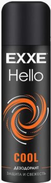 EXXE MEN Hello мужской дезодорант аэрозоль COOL 150мл.