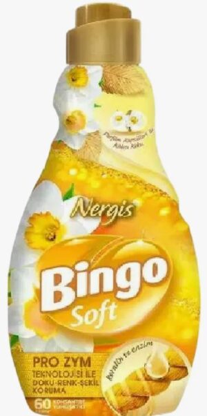 BINGO SOFT Кондиционер для белья концентрированный NERGIS 1440мл