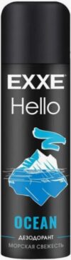 EXXE MEN Hello мужской дезодорант аэрозоль OCEAN 150мл.