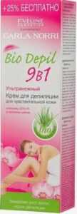 Eveline Cosmetics крем-депилятор Ультранежный Bio Depil 9в1, 125мл