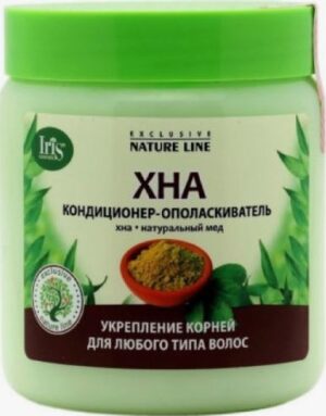 Iris Exclusive Nature Line кондиционер-ополаскиватель для волос Хна 500мл