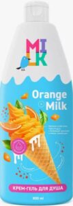 MILK Крем-гель для душа Молоко и Апельсин 800мл.