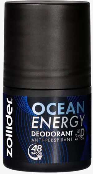 Zollider Дезодарант для мужчин Ролик Ocean Energy, 50мл.