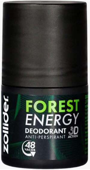 Zollider Дезодарант для мужчин Ролик Forest Energy, 50мл.
