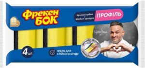 Фрекен Бок губка кухонная Профиль 4шт