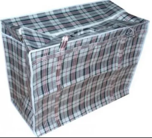 Сумка Хозяйственная клетчатая Большая 58х30х65см