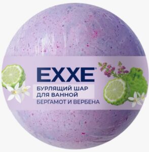 Exxe Бурлящий шар для ванной Вербена и бергамот, 120гр.