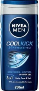 Nivea Men Гель для душа Cool Kick 250мл