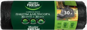 Master Fresh пакеты для мусора  30л 30шт