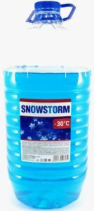 SnowStorm Жидкость стеклоомывателя Зимняя (до -30), 4л.