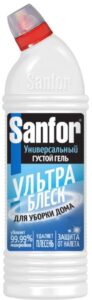 SANFOR UNIVERSAL средство для чистки и дезинфекции Ультра блеск 1 кг