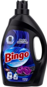 BINGO жидкий порошок для стирки Black&Dark Colors 2600мл