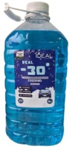 IDEAL Стеклоомывающая жидкость Зимняя (до -30) запах NewCar, 4л.
