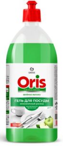 Grass Oris Гель для мытья посуды Зеленое яблоко, 1000мл