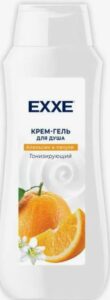 EXXE Крем-гель для душа Тонизирующий Апельсин и пачули, 400мл