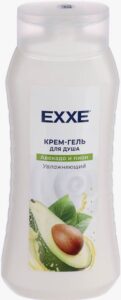 EXXE Увлажняющий крем-гель для душа Авакадо и пион, 400мл.