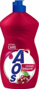 AOS cредство для мытья посуды Вишня 450гр