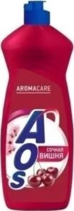 AOS cредство для мытья посуды Вишня 900гр