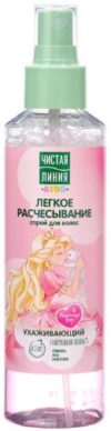 Чистая Линия Kids Спрей для волос Легкое расчесывание, 160мл.