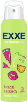 EXXE Дезодорант спрей Свежесть и нежность Fruit kiss, 150мл.