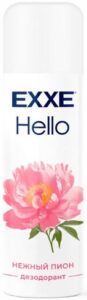 EXXE Hello Дезодорант спрей Нежный пион, 150мл.
