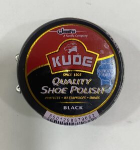 KUDE крем-блеск для обуви Черный, 50мл