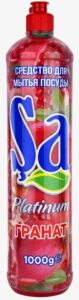 SA Platinum Средство для мытья посуды Гранат 1000гр.
