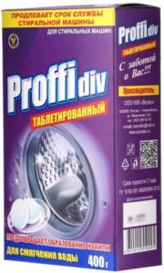 Proffidiv Таблетированный для смягчения воды, 400гр.
