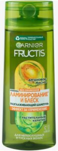 Fructis  Шампунь Ламинирование и блеск с Аргановым маслом 250мл