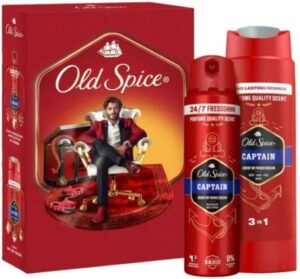 Подарочный набор OLD SPICE Captain Гель для душа 250мл и дезодорант спрей 150мл