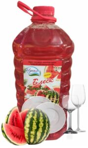 Ideal Блеск Средство для мытья посуды Арбуз 5л