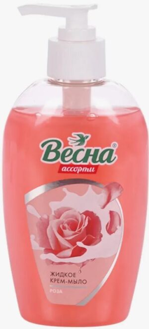 Весна Ассорти жидкое мыло Роза 280гр