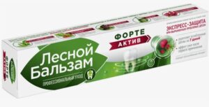 Лесной бальзам Зубная паста Форте Актив  Экспресс защита, 75мл.