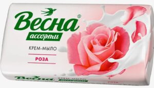 Весна Ассорти крем-мыло Роза 90гр