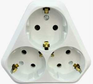 Proffi  тройник 3 входа треугольник 1шт