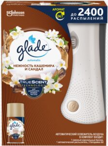 Glade Automatic автоматический освежитель воздуха Нежность кашемира  269мл