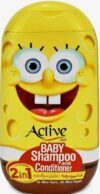 Active Шампунь 2в1 детский Губка Боб 280гр.