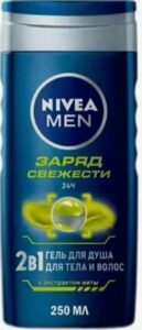 Nivea Men Гель для душа 2в1 Заряд свежести 250мл