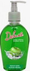 Радуга Deluxe Мыло жидкое Зеленое яблоко 0.25л