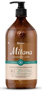 Grass Мыло жидкое Milana c ароматом Ветивера и Черного перца, 1000мл