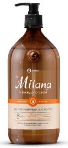 Grass Мыло жидкое Milana c ароматом Амбры и Пачули, 1000мл