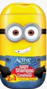 Active Шампунь 2в1 детский Миньоны 280гр.